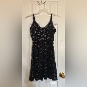 Black cosmic dress